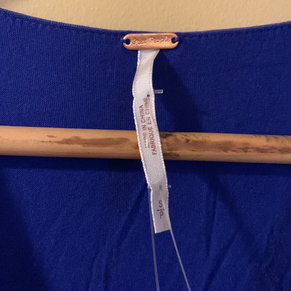 Free people purple wrap mini dress new without tags - Picture 2 of 2